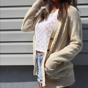 F21 Wool Cardigan